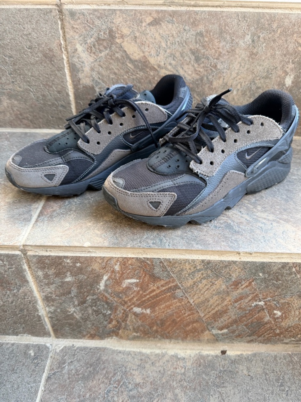 Nike Air Huarache Runner 'Medium Ash Anthracite', Men’s US 7